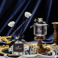 [Pavaruni] Radiant Dawn Glass Series, Firmenich Reed Diffuser 150ml – 10 Fragrances, Natural Plant Extracts Fragrance Oils